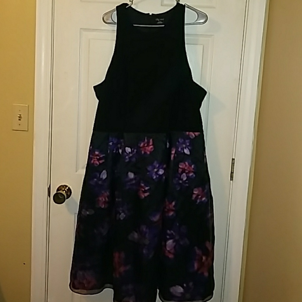 City Chic floral dress